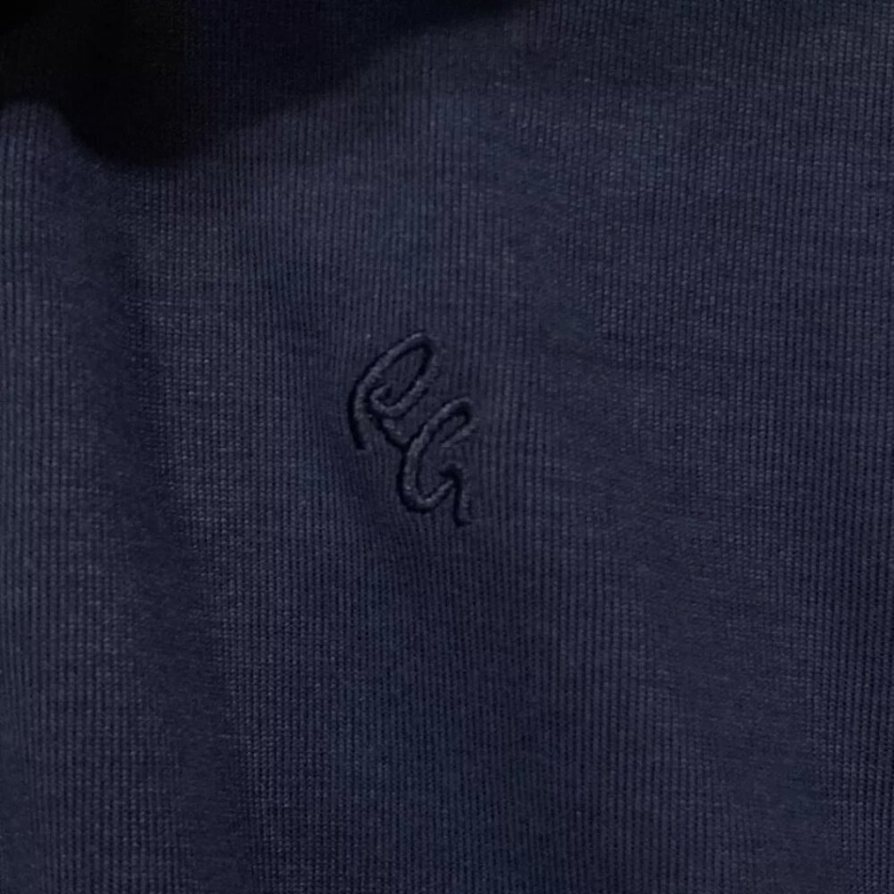 NEW Robert Graham Deluxe Knit Lightweight Jacket | Navy - Picture 8 of 13